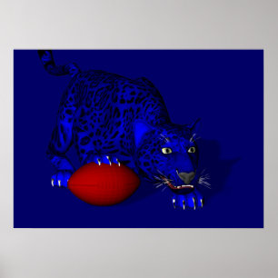 Affiches Blue Panther