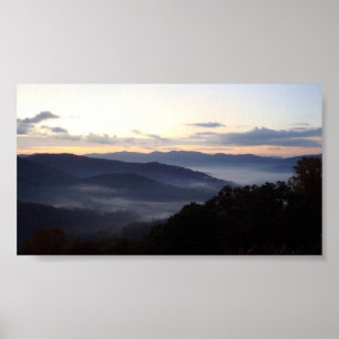 Affiches Blue Ridge Mountains