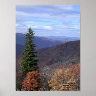 Affiches Blue Ridge, Photographie par Ellenetta Marshall200