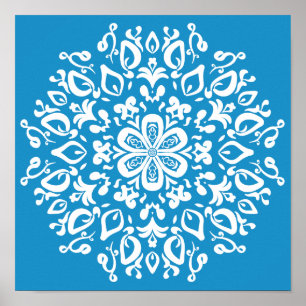 Affiches Bluebird Mandala