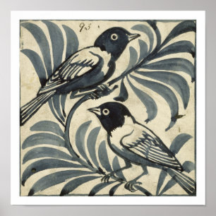 Affiches Bluebirds (avec papier)