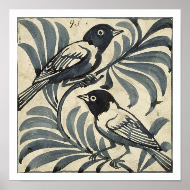 Affiches Bluebirds (avec papier) (Devant)