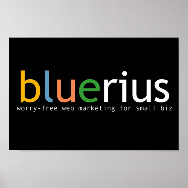 Affiches bluerius.com banner (Devant)