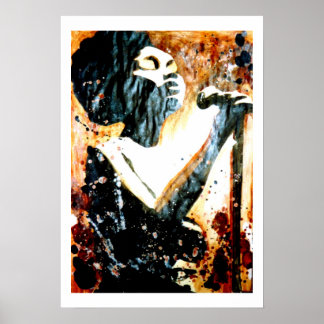 Affiches Blues Dans L'Affiche Brown