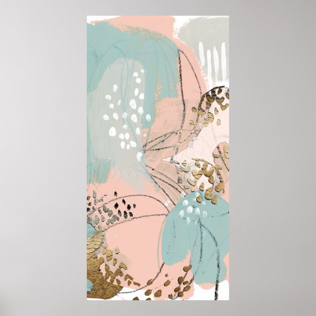 Affiches Blush & Gold I (Devant)