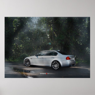 Affiches BMW M3 E90 dans la masse
