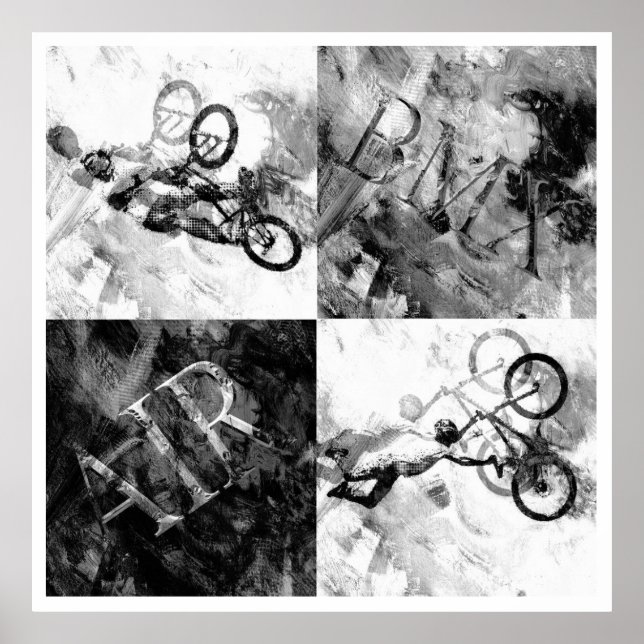 Affiches BMX 14, Copyright Karen J Williams (Devant)