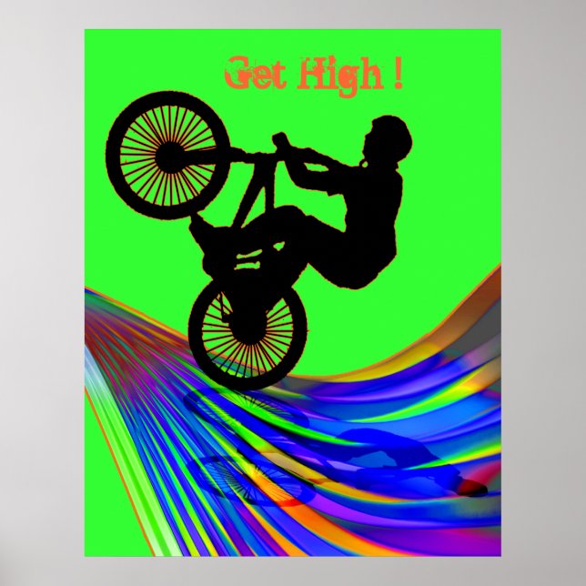 Affiches BMX sur Rainbow Road (Devant)
