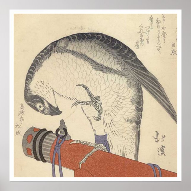 Affiches Bois japonais (Devant)