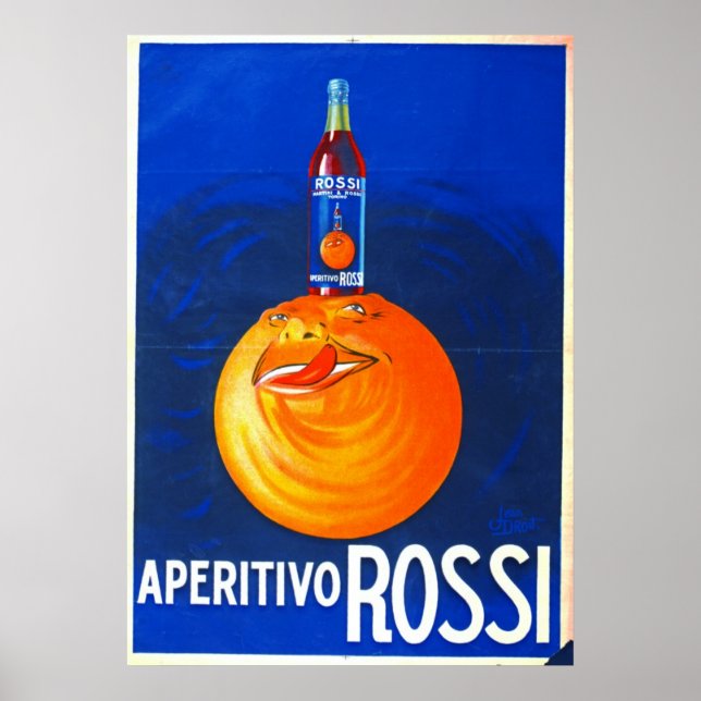 Affiches Boissons vintages Ad 1930 (Devant)