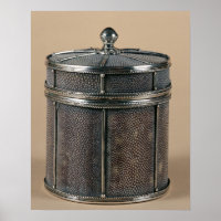 Boîte à cigarettes avec côtés en pince, 1928