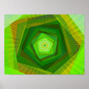 Affiches Boîtes Cool Art Fractal Abstrait