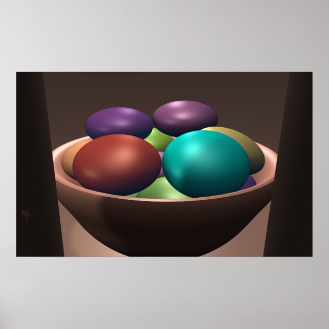 Affiches Bol de couleurs (Devant)