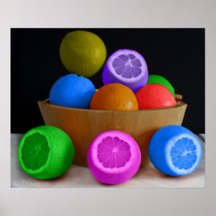 Affiches Bol de fruit coloré