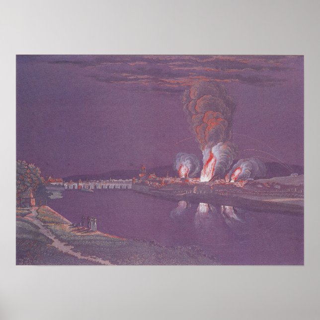 Affiches Bombardement de Francfort (Devant)