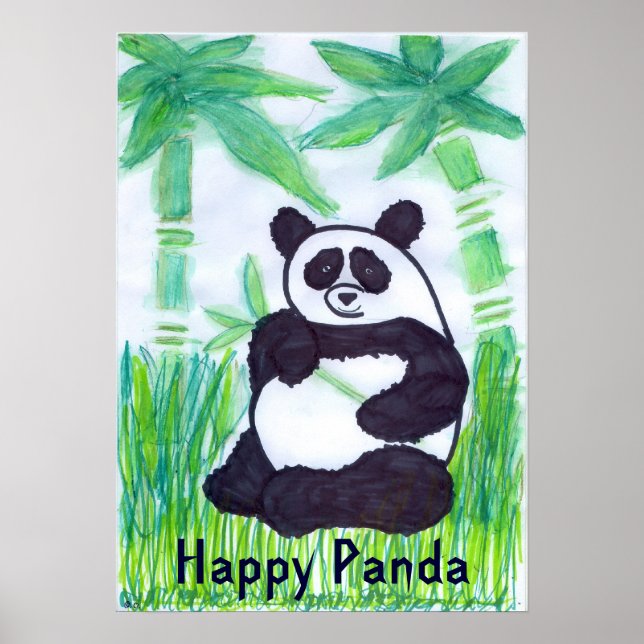 Affiches Bon Panda 16x23 (Devant)
