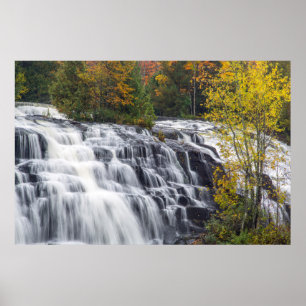 Affiches Bond Falls À L'Automne Près De Paulding, Michiga