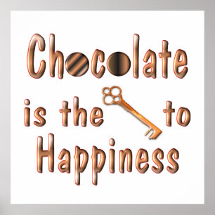 Affiches Bonheur de chocolat