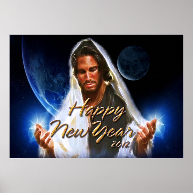 Affiches Bonne année 2012 C Imprimer (Devant)