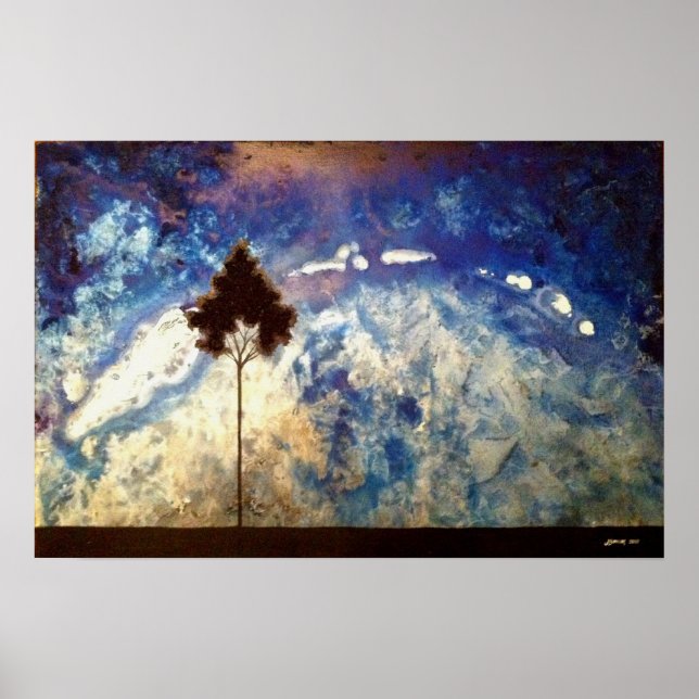 Affiches Bonne nuit Lune (Devant)