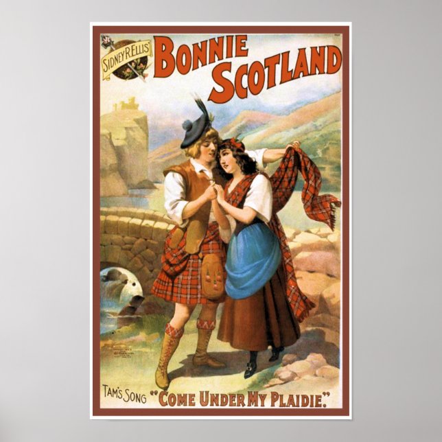 Affiches Bonny Scotland (Devant)