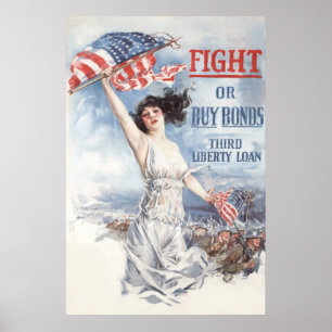 Affiches Bons de combat ou d'achat — WW1