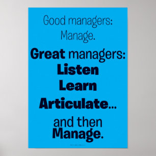 Affiches Bons/grands directeurs d'affiche de motivation -