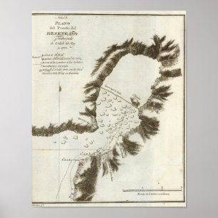 Affiches Book Map of Alaska