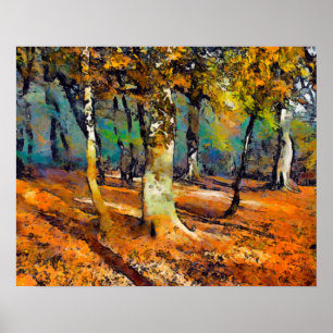Affiches Booker Woods et déversements de lumière autour des