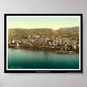Affiches Boppard, le Rhin, Allemagne