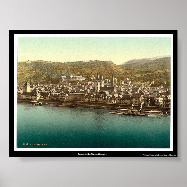 Affiches Boppard, Rhin, Allemagne (Devant)