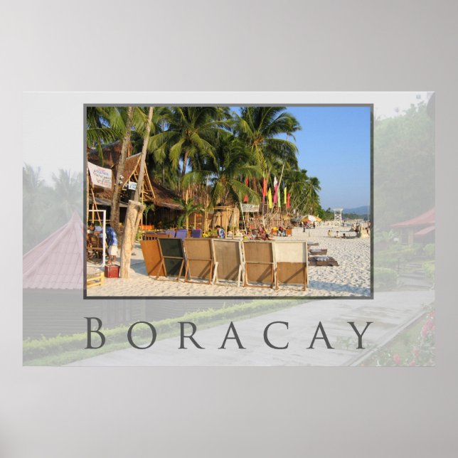 Affiches Boracay (Devant)
