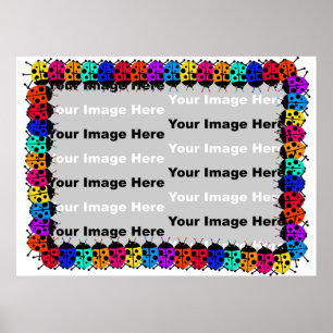 Affiches Bordure de Ladybug