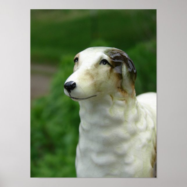 Affiches Borzoi Figurine (Devant)