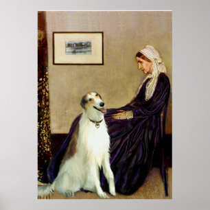 Affiches Borzoi - La mère de Whistler
