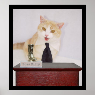 Affiches Boss Kitty