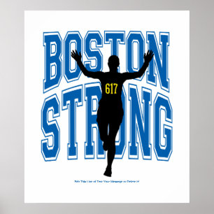 Affiches Boston Strong Runner
