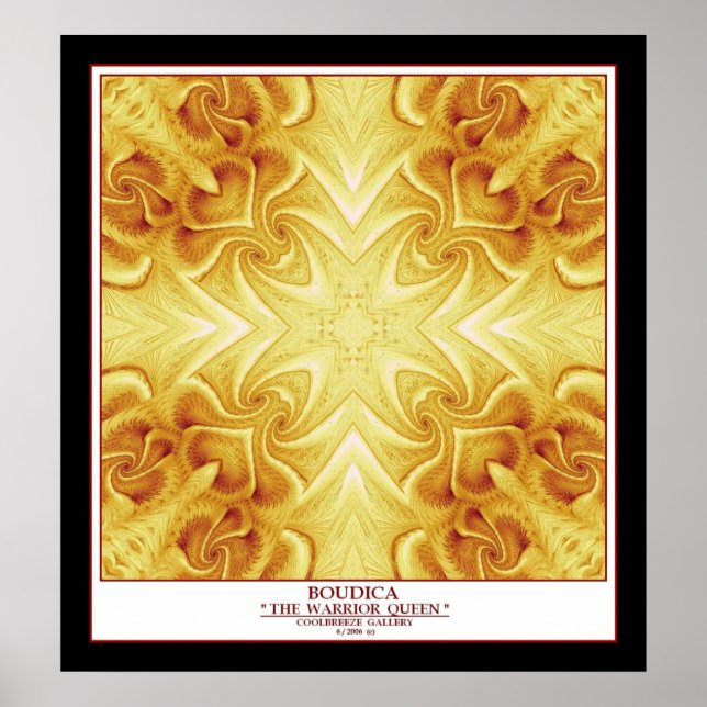 AFFICHES BOUDICA - LA REINE GUERRIÈRE (Devant)