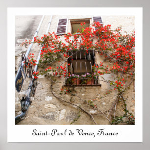 Affiches Bougainvilliers à la fenêtre