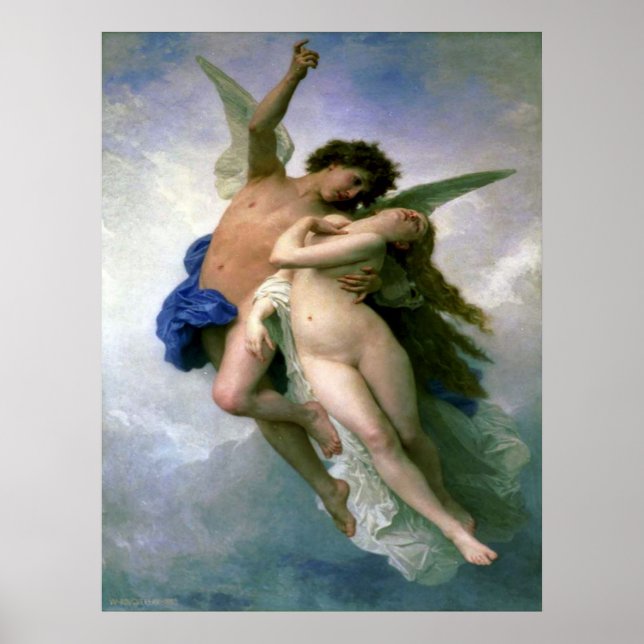 Affiches Bouguereau Angel (Devant)