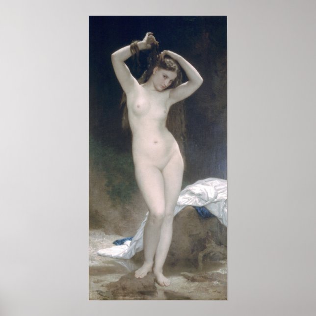 Affiches Bouguereau - Baigneuse (Devant)