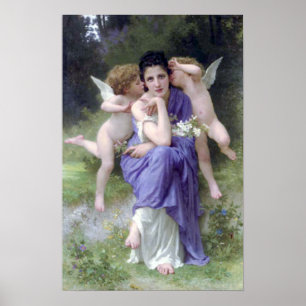 Affiches Bouguereau - Chansons de Printemps