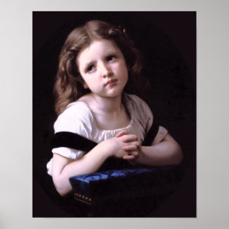 Affiches Bouguereau - La Prière