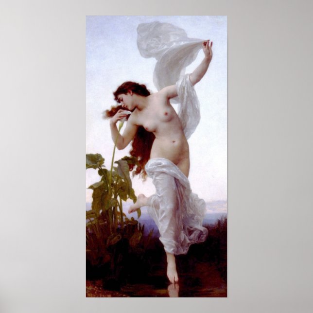 Affiches Bouguereau - L'Aurore (Devant)