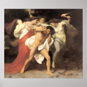 Affiches Bouguereau - Les Remords d'Oreste