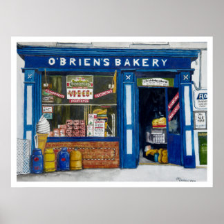 Affiches Boulangerie O`Brien