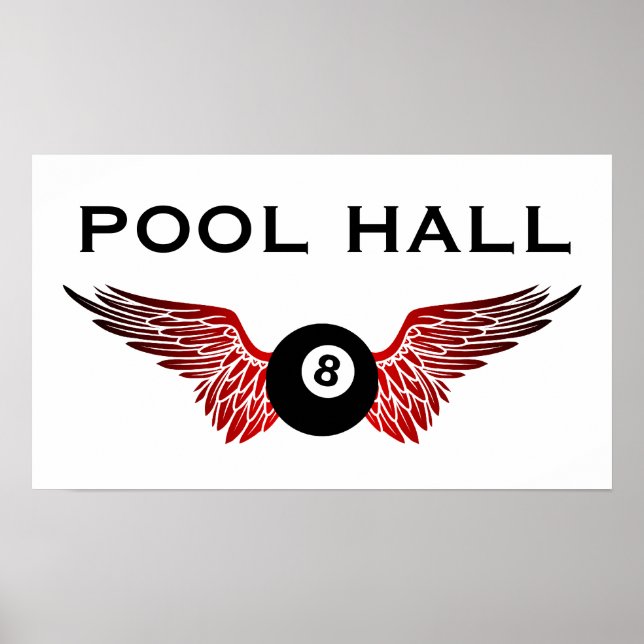 Affiches boule de huit (Devant)