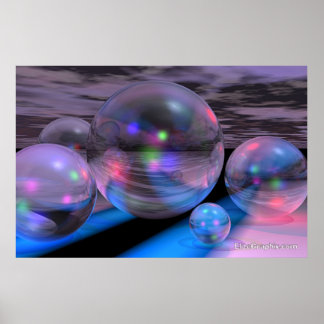 Affiches Boules de verre