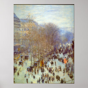Affiches Boulevard Capucines par Claude Monet