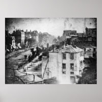 Boulevard du Temple, par Daguerre, photo historiqu
